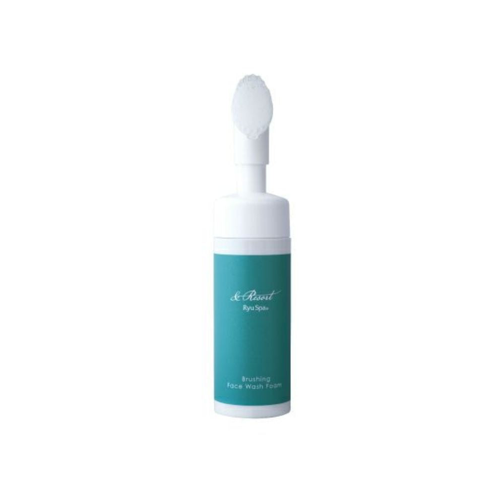 Ryu Spa Resort Washing Foam Wash - رغوة إنزيمية للغسيل بفرشاة السيليكون لتنقية المسام ، 150 مل