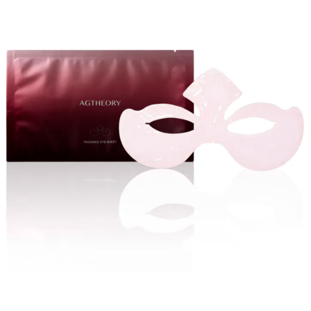 AXXZIA AGTHEORY Radiance Eye Sheet 7 Blatt | Vollständige Augenzonenmaske mit 6 Peptiden – Japanische Hautpflege