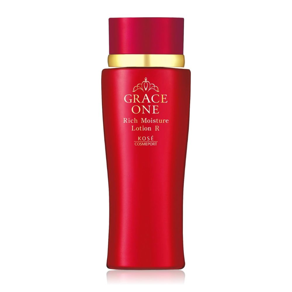 Kose Grace One Rich Moisture - Лосьон с астаксантином для ухода за зрелой кожей, 180 мл.