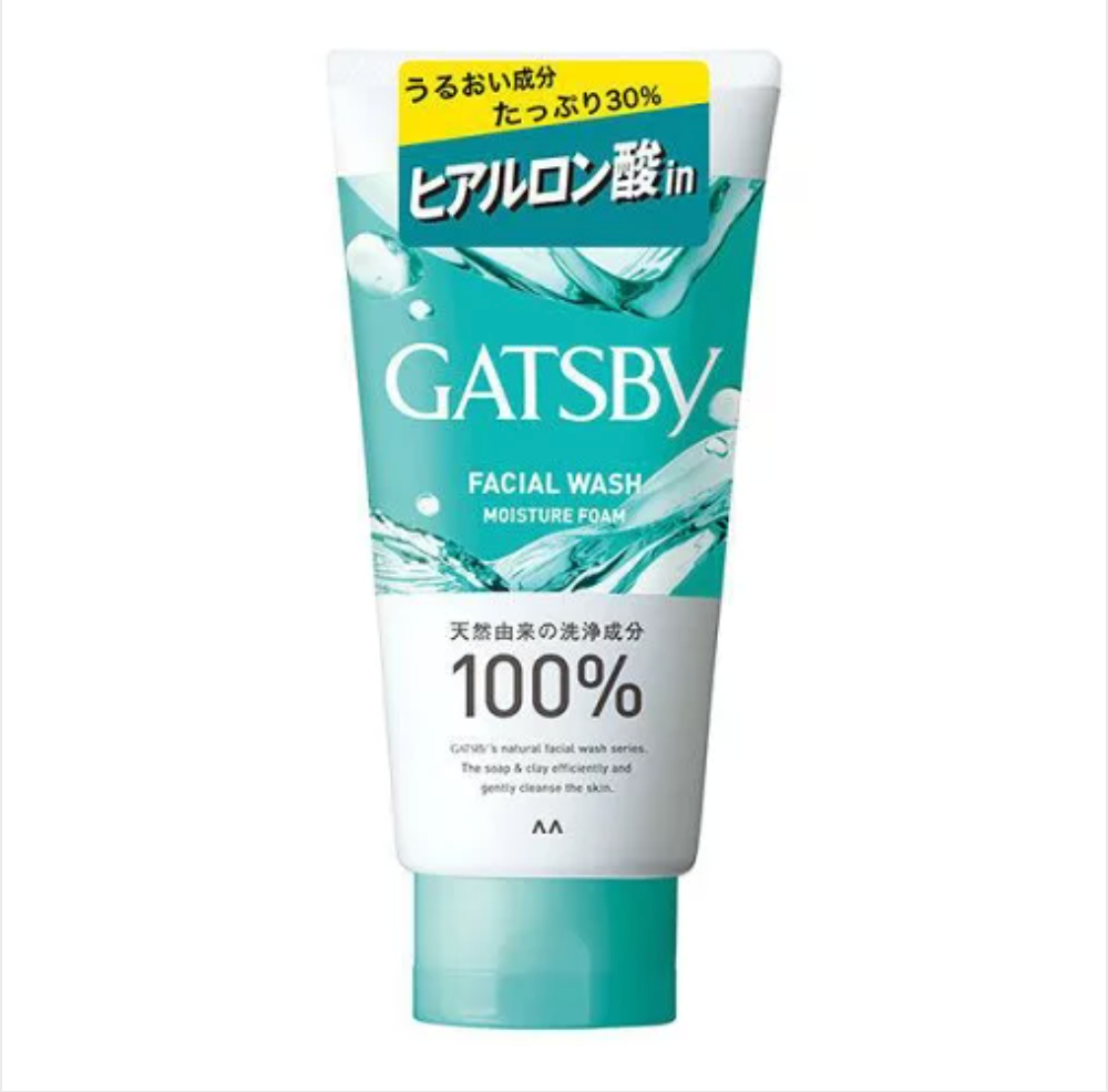 Gatsby Facial Wash Moisture Foam 130 g