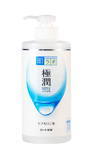 Hada Labo Gokujun – Feuchtigkeitslotion mit Super-Hyaluronsäure, 400 ml