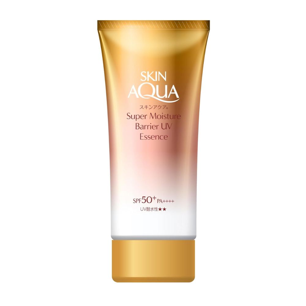 Skin Aqua Super Moisture Barrier UV Essence  - Солнцезащитная эссенция увлажняющая с водостойким эффектом SPF50+ PA++++, 70 г.