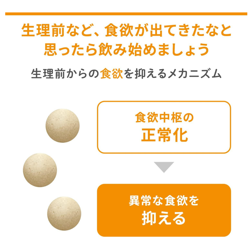 Inochi no Haha White Series Tabeluna | Kampo for PMS-Related Excessive Appetite – Japanese OTC Medicine