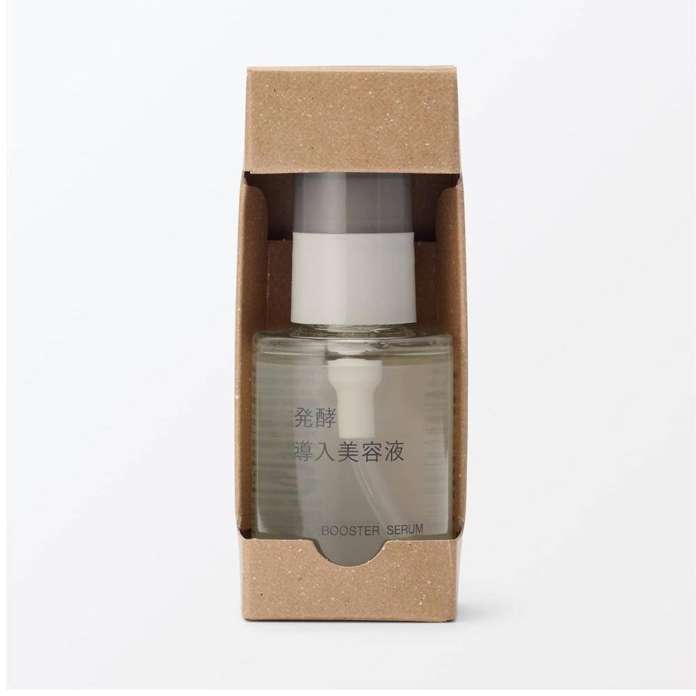 MUJI 発酵導入美容液 (Hakkō Dōnyū Biyōeki) — Fermented Booster Essence 50ml | Japan