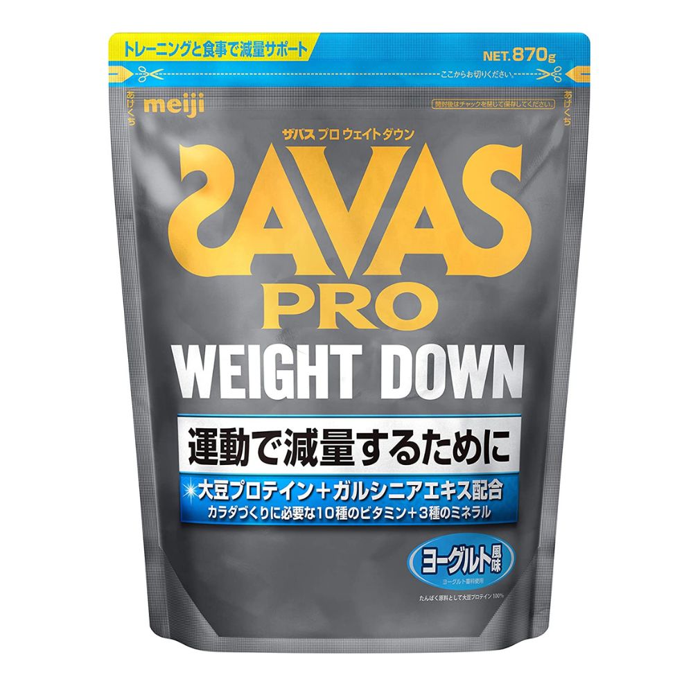 Meiji, Savas Weight Down- Протеиновый комплекс для снижения веса со вкусом йогурта, 870 г.