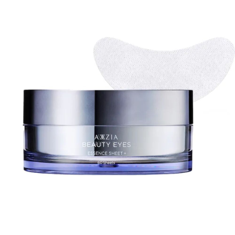 ورقة خلاصة عيون الجمال من AXXZIA بالإضافة إلى 60 ورقة (30 استخدامًا) | قناع العين الورقي – العناية اليابانية بالبشرة