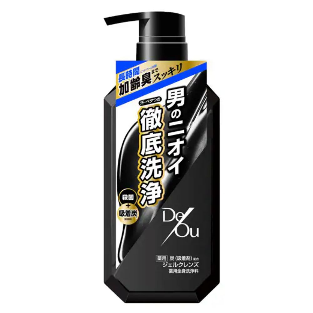 Rohto De Ou Medicated Body Wash - Гель для душа, нейтрализующий возрастной запах и запах пота, 520 мл