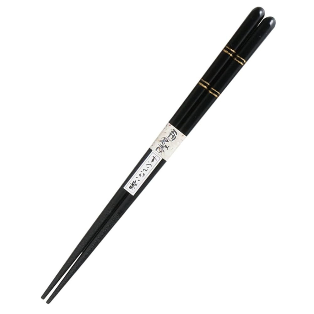 Tanaka Hashiten Premium Wakasa-Nuri Chopsticks 23cm | Gold Double Lacquer, Dishwasher Safe - Japanese Chopsticks