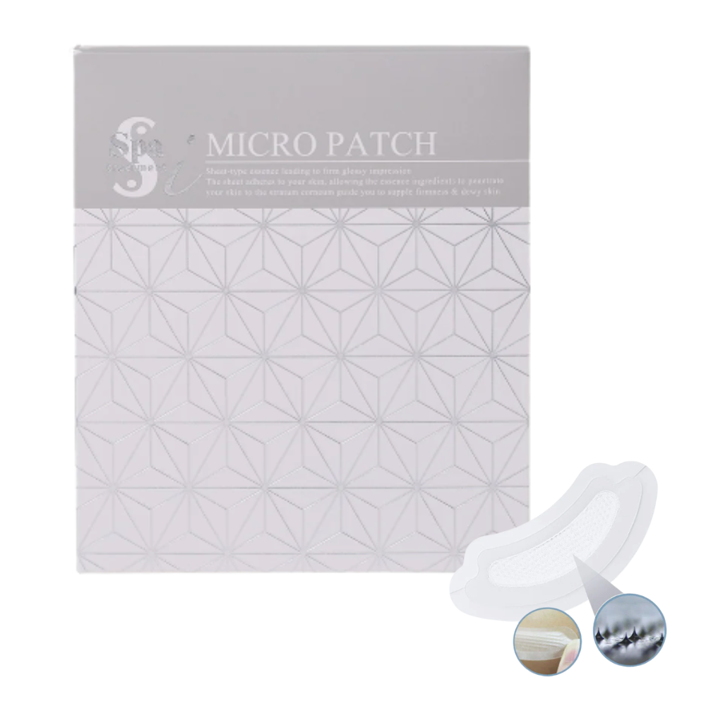 Spa Treatment I Micro Patch – Pflaster für die Augenpartie mit Nadeln und Hyaluronsäure, 4 Paar pro Packung