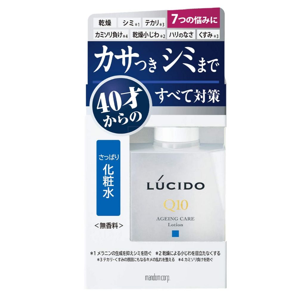 Lusido Q10 - Антивозрастной лосьон для мужчин, 110 мл.