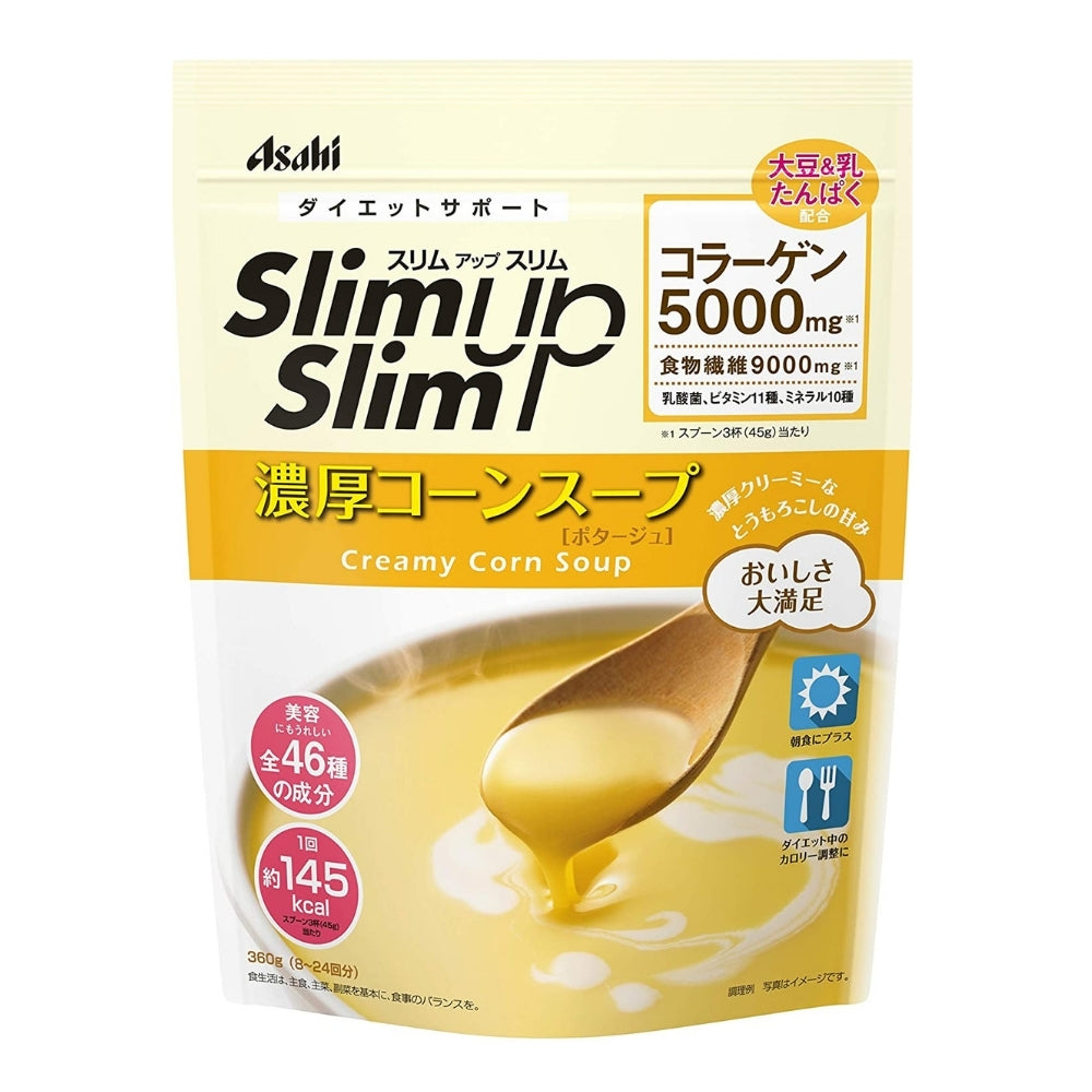 Asahi Slim Up - Кукурузный диетический суп с коллагеном, 360 г