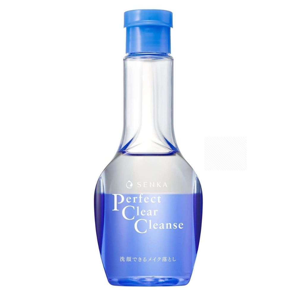 Shiseido Senka Perfect Clear Cleanse - Double Action Member: For Makeup and Washing Removal, 170 ml