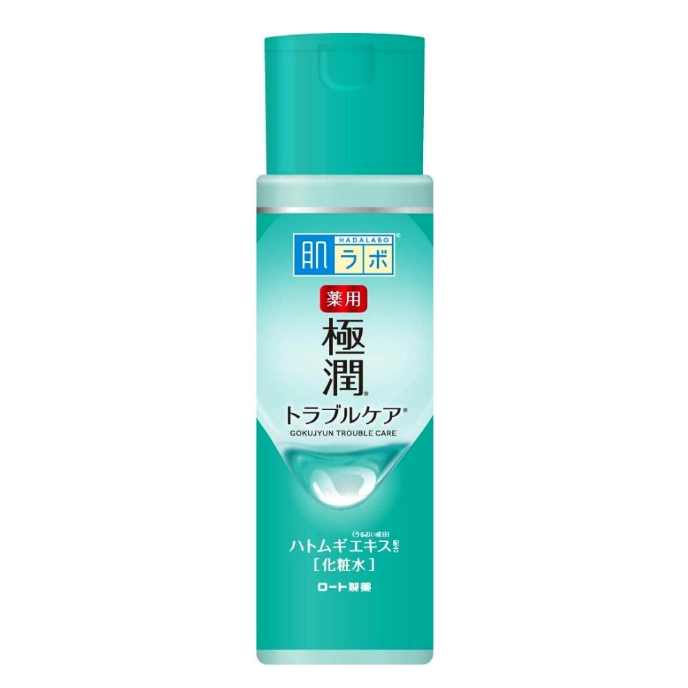 Hadalabo Gokujun Medicated - Air Conditioning Lotion for Problem and irritated Skin, 170 ml