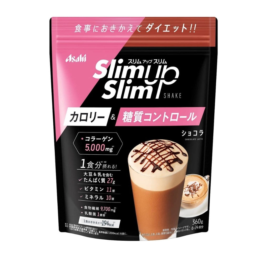 Asahi Slim up Slim - Диетический напиток - смузи с коллагеном и молочнокислыми бактериями, 315 г