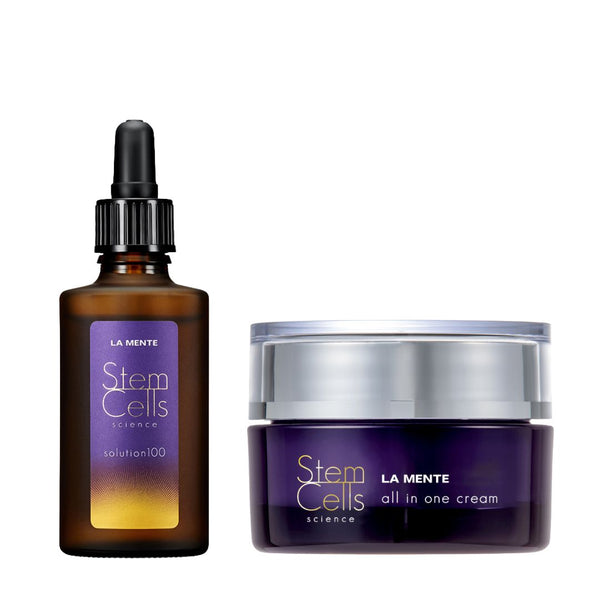 La Mente Stem Cells Serum & Cream Set EGF Anti-Aging | Tsujimoto