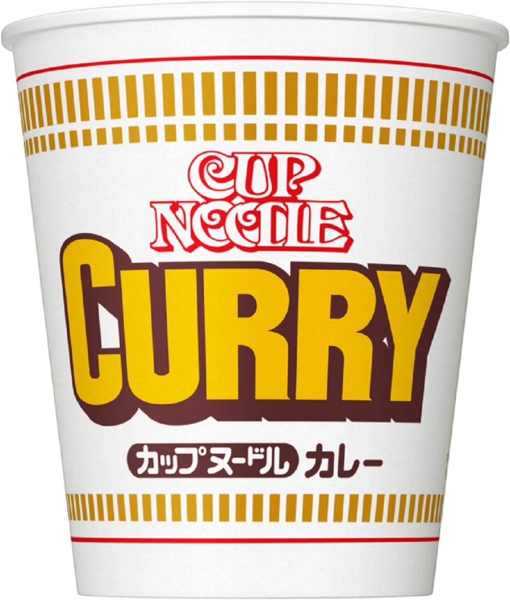 Nissin Cup Noodle - Ramen with Curry Taste, Fast Food Noodles