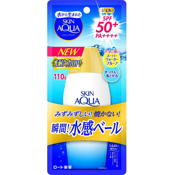 Skin Aqua Gel - Солнцезащитный гель с водостойким эффектом SPF50+PA++++, 110 г