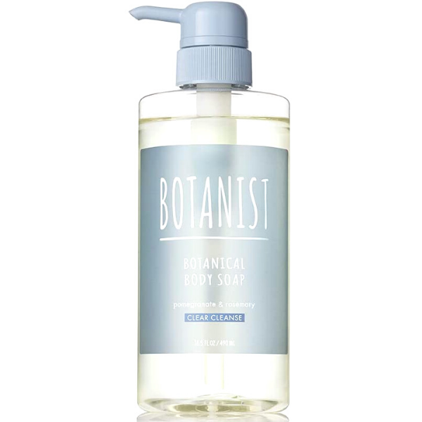 Botanist - exfoliating and moisturizing shower gel with grenade and rosemary aroma, 490 ml